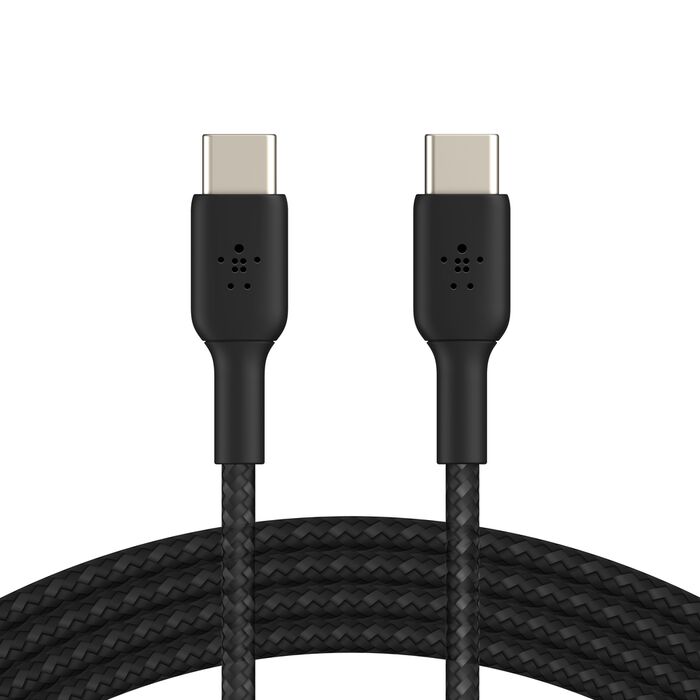 Belkin BoostCharge braided USB-C to USB-C cable, black